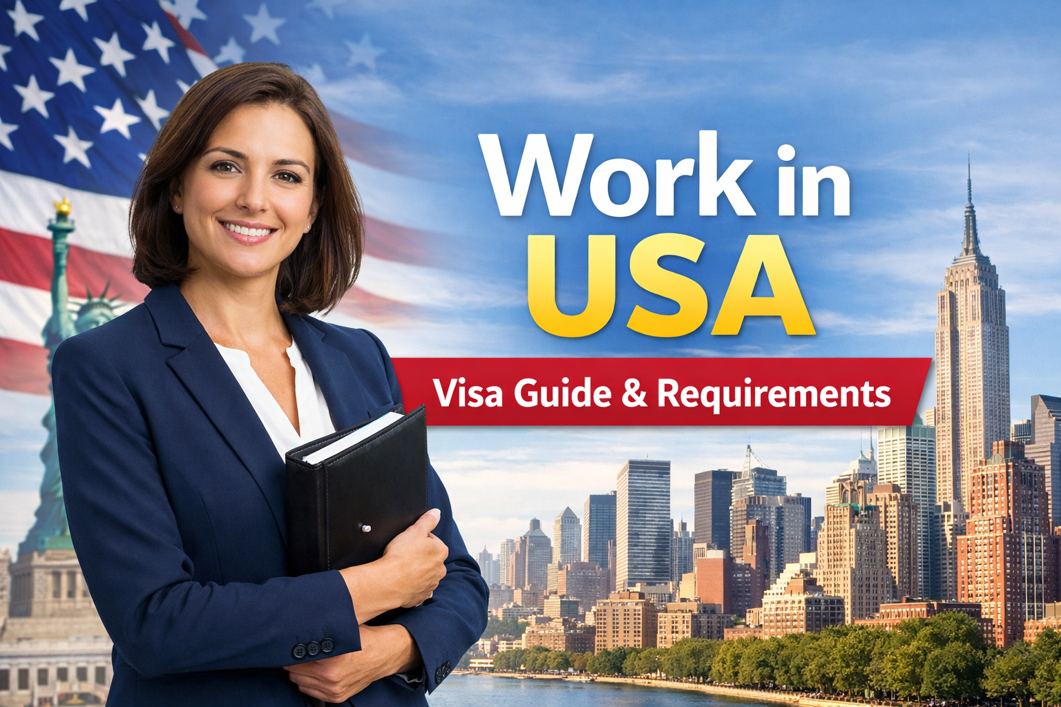 USA Work Visa Types Explained 2026 – H-1B, H-2B, L-1 & Eligibility Guide