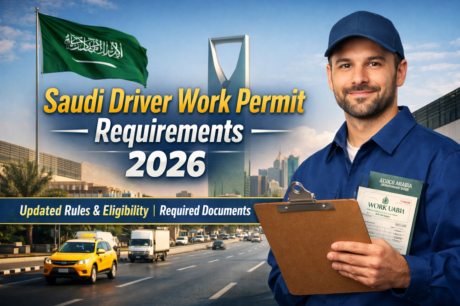 Saudi Driver Work Permit Requirements 2026