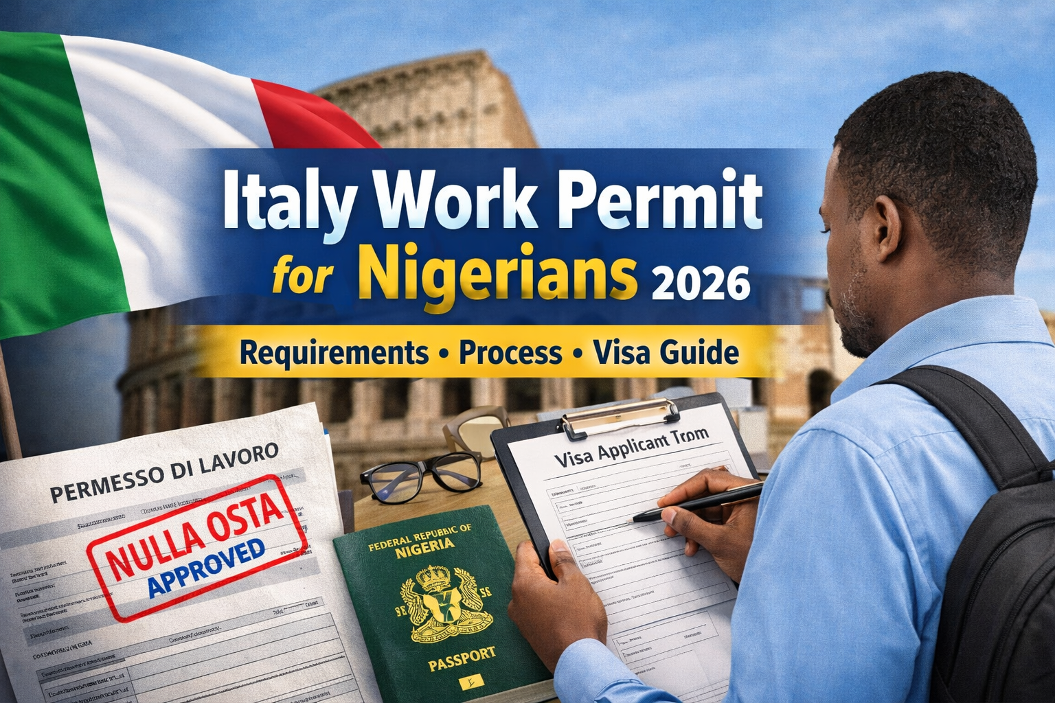 Italy Work Permit for Nigerians 2026